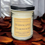 Mahogany Teakwood Single-Wick Candle 8oz